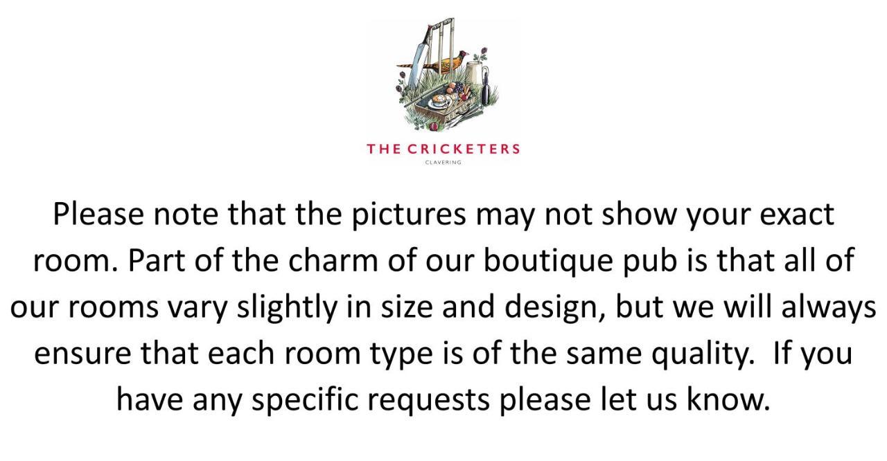 The Cricketers Clavering Bagian luar foto